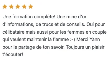 Témoignage réussite formation complète