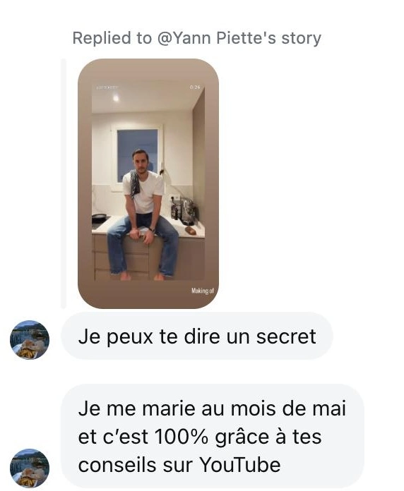 Témoignage transformation réussie